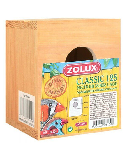 ZOLUX Búdka Classic 125