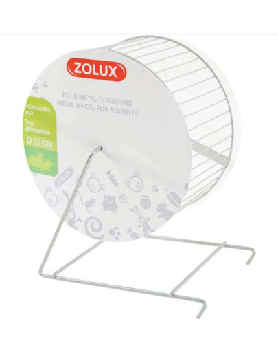 ZOLUX Bežecké koleso kovové 22 cm pre fretky