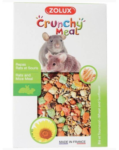 ZOLUX Crunchy Meal Pokrm pre myši a potkany 800 g