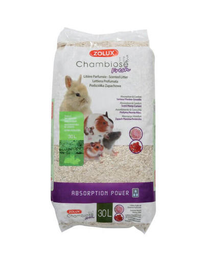 ZOLUX Podstielka Chambiose Fresh 30 L Pivoňka / Ríbezle