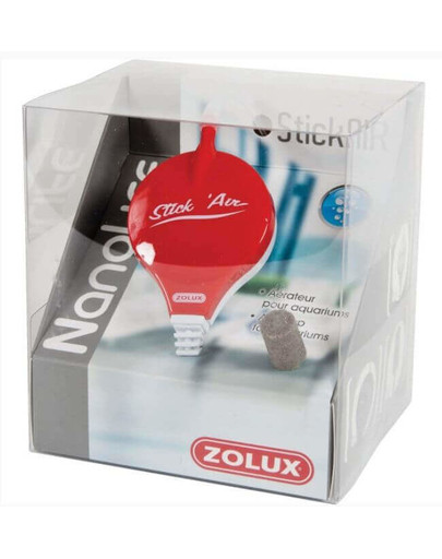 ZOLUX Prevzdušňovač Nanolife Stickair červený