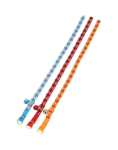 ZOLUX Obojok nylonový pre mačky  Colorful 30 cm nebesky modrý