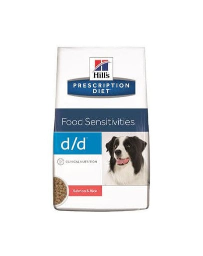 HILL'S Prescription Diet Canine d / d Salmon & Rice 12 kg