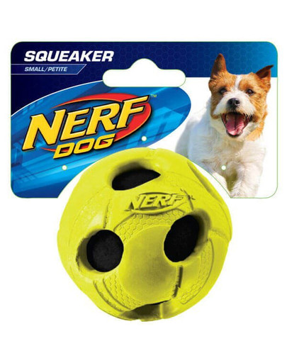 NERF Balón pískacia lopta L zelená/červená