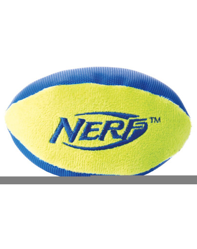 NERF Nylonové rugby lopta L zelená/oranžová