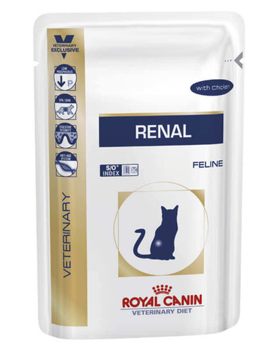 ROYAL CANIN Renal Feline kura 48 x 85 g