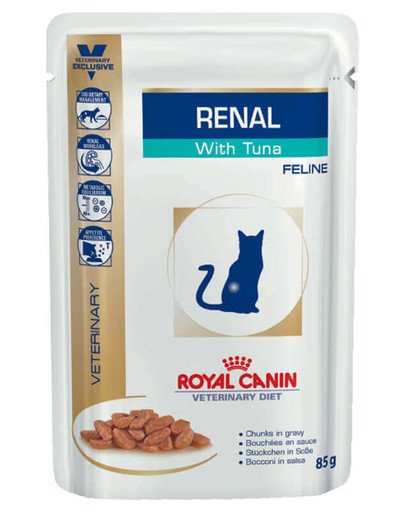 ROYAL CANIN Renal Feline tuniak 48 x 85 g