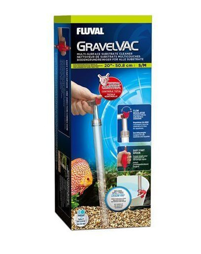 FLUVAL Čistič GravelVac Multi-Substrate Cleaner S / M