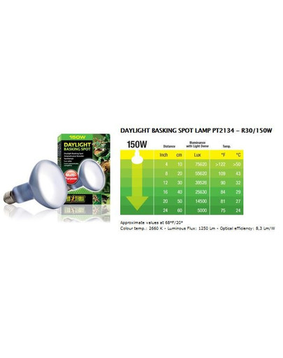 Hagen žárovka Exo Terra Daylight Basking Spot 150 W