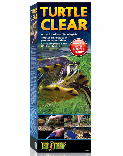 ExoTerra Sada na čistenie akvária pre korytnačky Turtle Clear