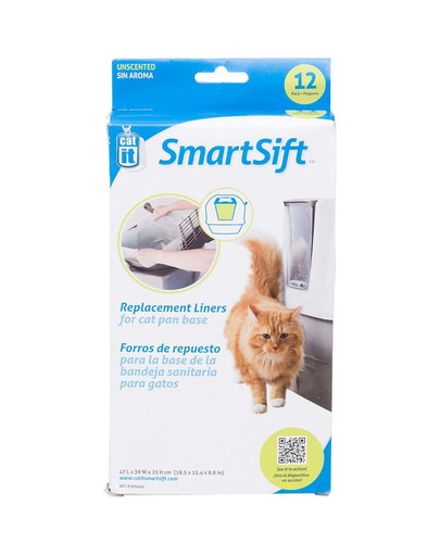 CATIT Vymeniteľná fólie na toaletu SmartSift z szufladą 12ks