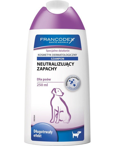 FRANCODEX šampón proti zápachu pes 250 ml