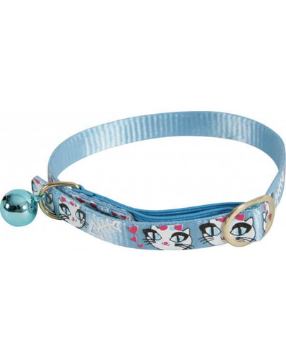 ZOLUX Obojok nylonový pre mačky  Ladycat 30 cm nebesky modrý