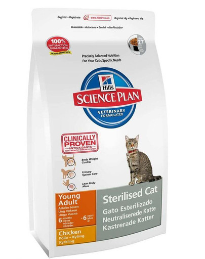 HILL'S Science Plan Feline Young Adult Sterilised Cat Tuna 1,5 kg