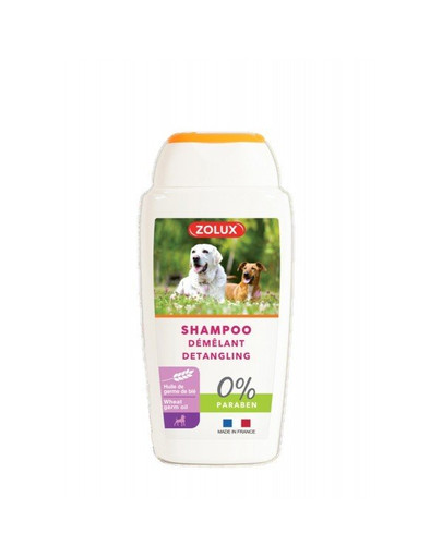 ZOLUX Šampón pre ľahké rozčesávanie pre psov 250ml