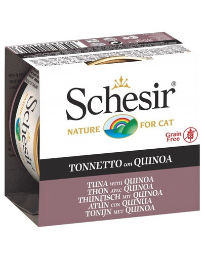 SCHESIR Tuniak a quinoa v želé 85g
