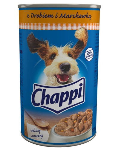 CHAPPI Hydina a mrkva 1.2 kg