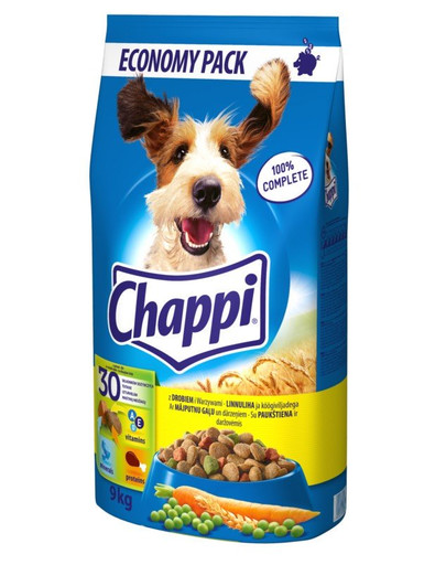 CHAPPI hydinové mäso 9 kg