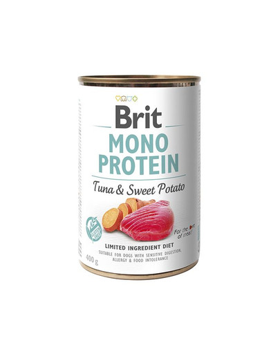 BRIT Mono protein s tuniakom a sladkými zemiakmi 400 g