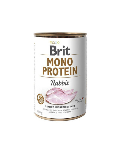 BRIT Mono Protein krmivo s králičím mäsom 400g