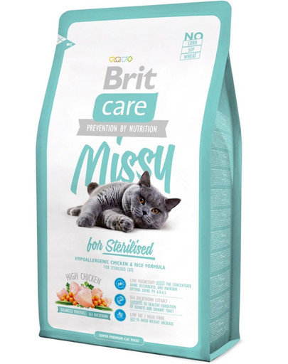 BRIT Care Cat Missy For Sterilised 7kg