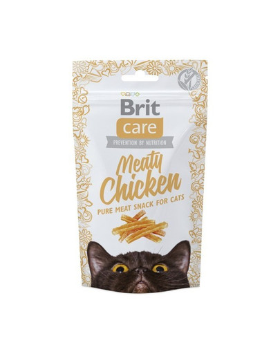 BRIT Care Cat Snack Meaty Chicken 50g