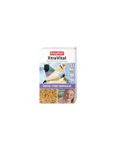 BEAPHAR XtraVital Krmivo pre exotické vtáky 500 g