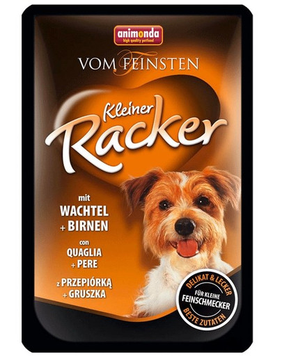 ANIMONDA kapsa pro psy vom Feinsten Kleiner Racker prepelica a hrušky 85 g