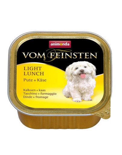ANIMONDA Paštéta pre mačky vom Feinsten Light Lunch morčacie a syr 150 g