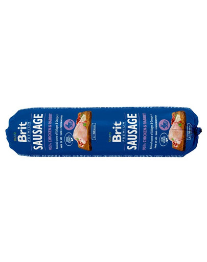 BRIT Sausage Chicken & Rabbit 800 g