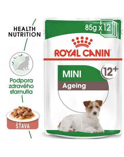 ROYAL CANIN Mini ageing  12+ 85g x12 kapsička pre staré malé psy