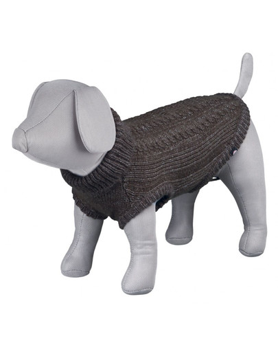 TRIXIE Sveter Langley , XS: 27 cm, hnedý