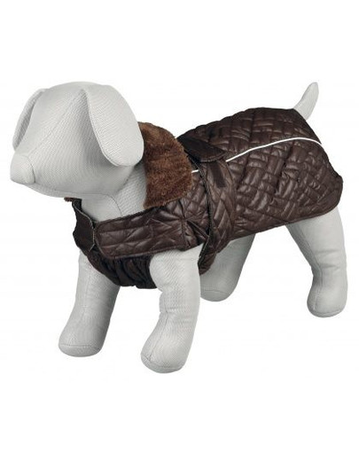 TRIXIE Bunda zimná Rouen , S: 34 cm, hnedá