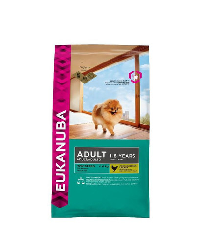 EUKANUBA Adult Toy Breeds Chicken 800g
