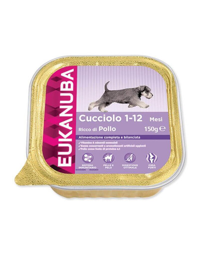 EUKANUBA pre šteniatka s kuracím mäsom 150 g