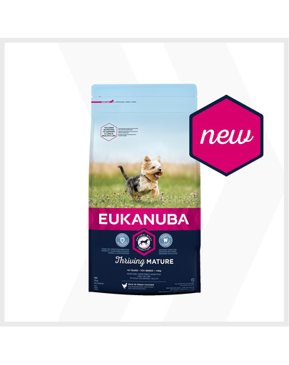 EUKANUBA Thriving Mature Toy Breed bohaté na čerstvé kurča 2kg