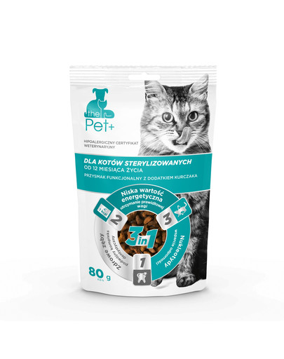 thePet+ Cat sterilised treat 80 g