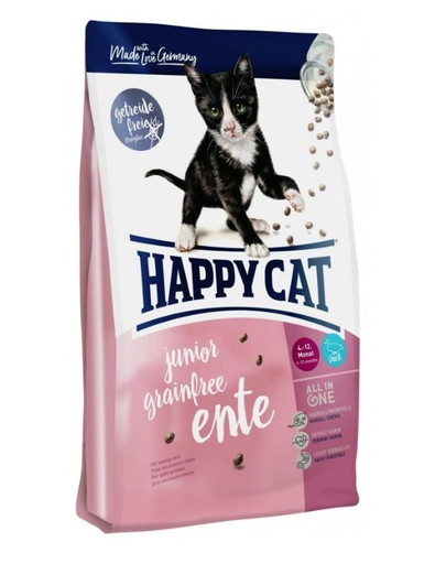 HAPPY CAT Supreme junior grainfree kačica 4 kg