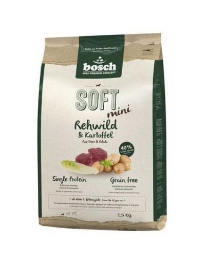 BOSCH Plus Mini zverina & zemiaky 2,5 kg