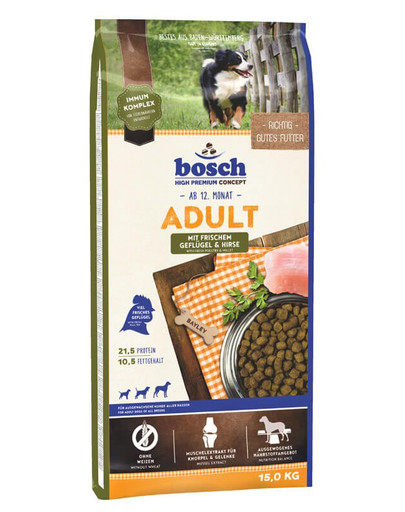 BOSCH Adult G & H Proso a šunka 15 kg