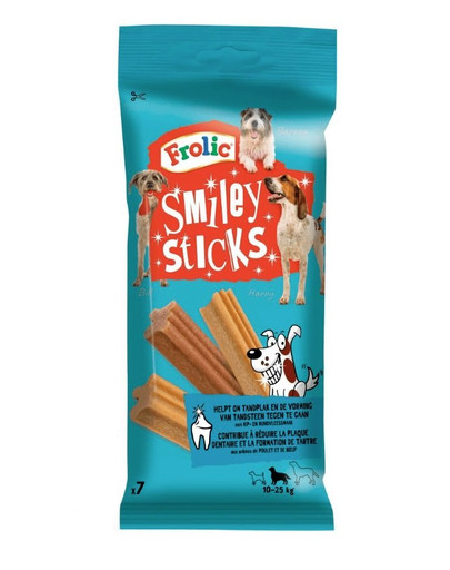 FROLIC Smiley Sticks Medium 10*175 g