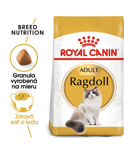 ROYAL CANIN Ragdoll Adult 2kg granule pre ragdoll mačky