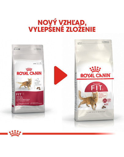 ROYAL CANIN Fit 4kg granule pre správnu kondíciu mačiek
