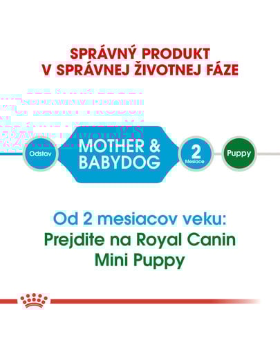 ROYAL CANIN Mini Starter Mother & Babydog 8,5kg granule pre brezivé alebo dojčiace suky a šteňatá