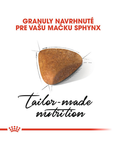 ROYAL CANIN Sphynx Adult 2 kg granule pre sphynx mačky