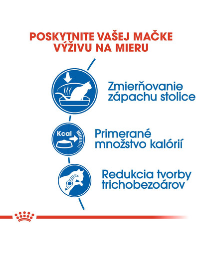 ROYAL CANIN Indoor 2kg granule pre dospelé mačky chované v byte