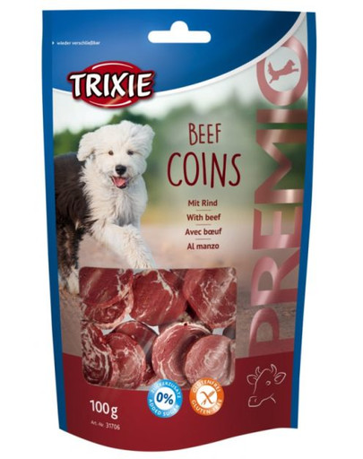 TRIXIE Snack Premio krúžky hovädzie mäso. 100 g