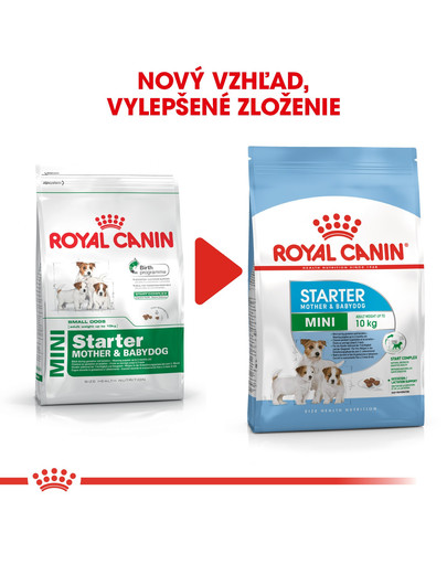 ROYAL CANIN Mini Starter Mother & Babydog 8,5kg granule pre brezivé alebo dojčiace suky a šteňatá