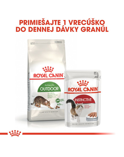 ROYAL CANIN Outdoor 4kg granule pre mačky s častým pohybom vonku