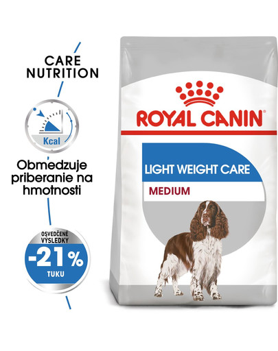 ROYAL CANIN Medium Light Weigt Care diétne 13kg granule pre stredných psov